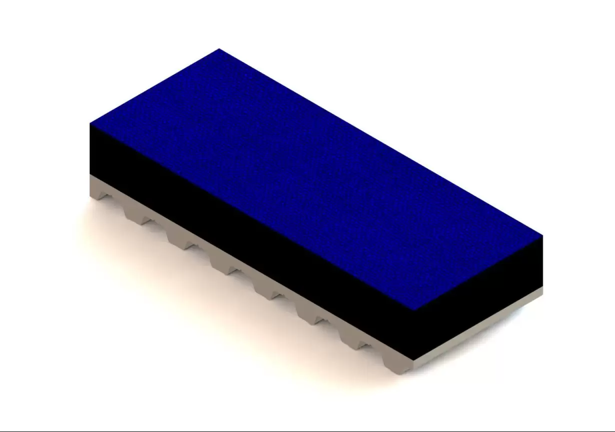 KAUÇUK MAVİ BEZLİ SÜNGER - Görsel 1